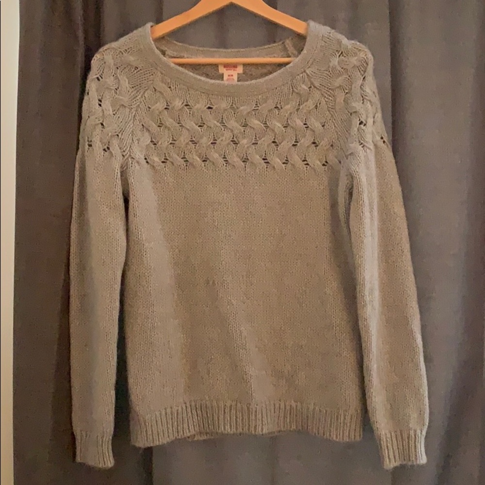 Gray Sweater-Mossimo Supply Co.